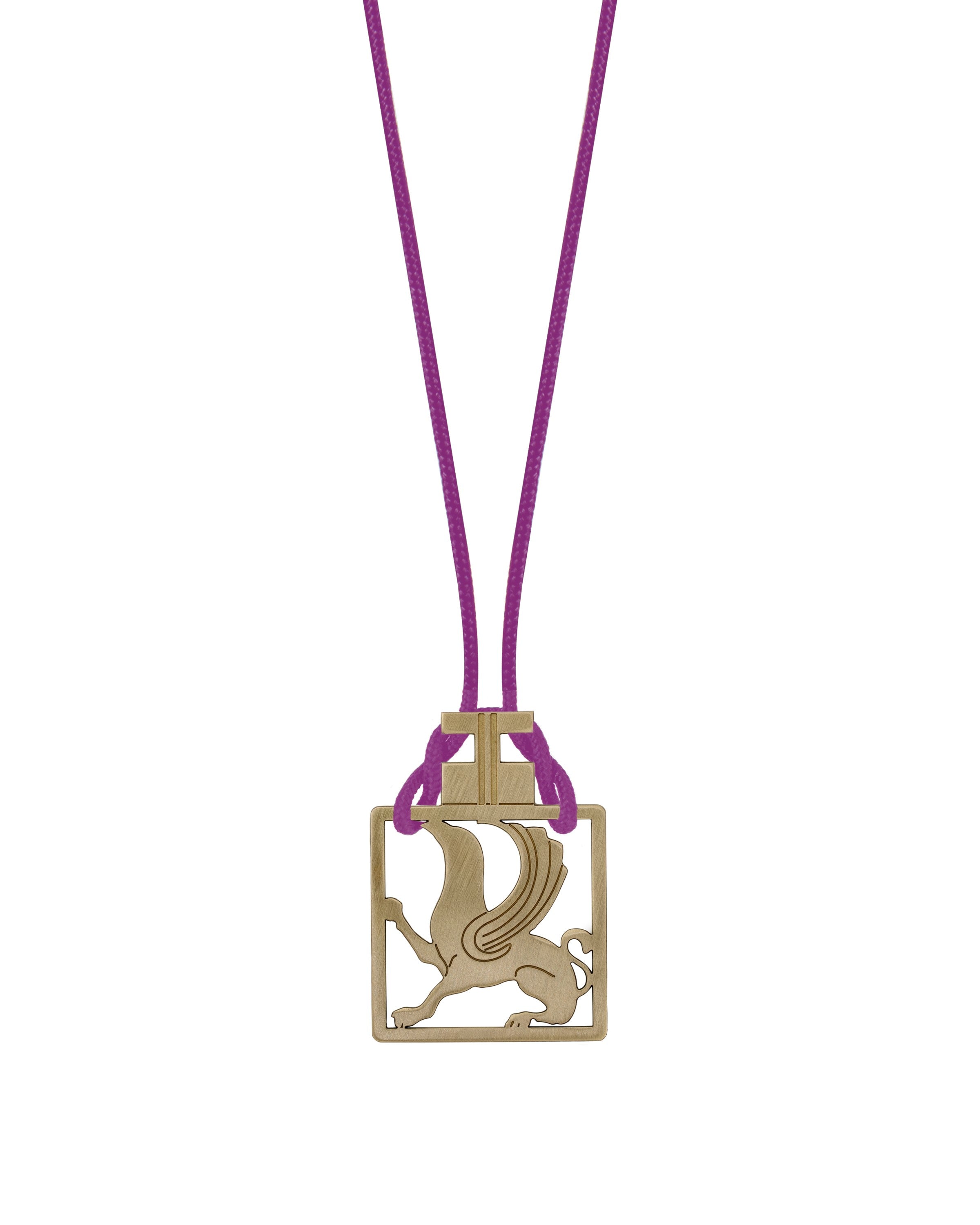 Aetoleon Bronze Pendant on Cord