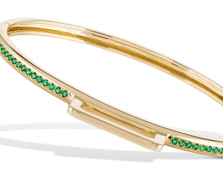 Handle II Emerald Bracelet