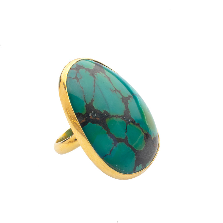 Turquoise Gold Ring