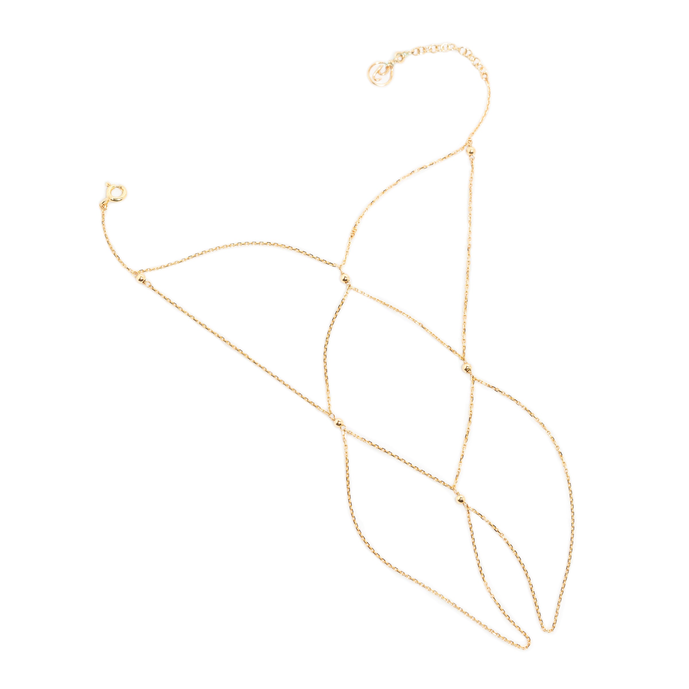 Multi-Row Chain Hand Jewel