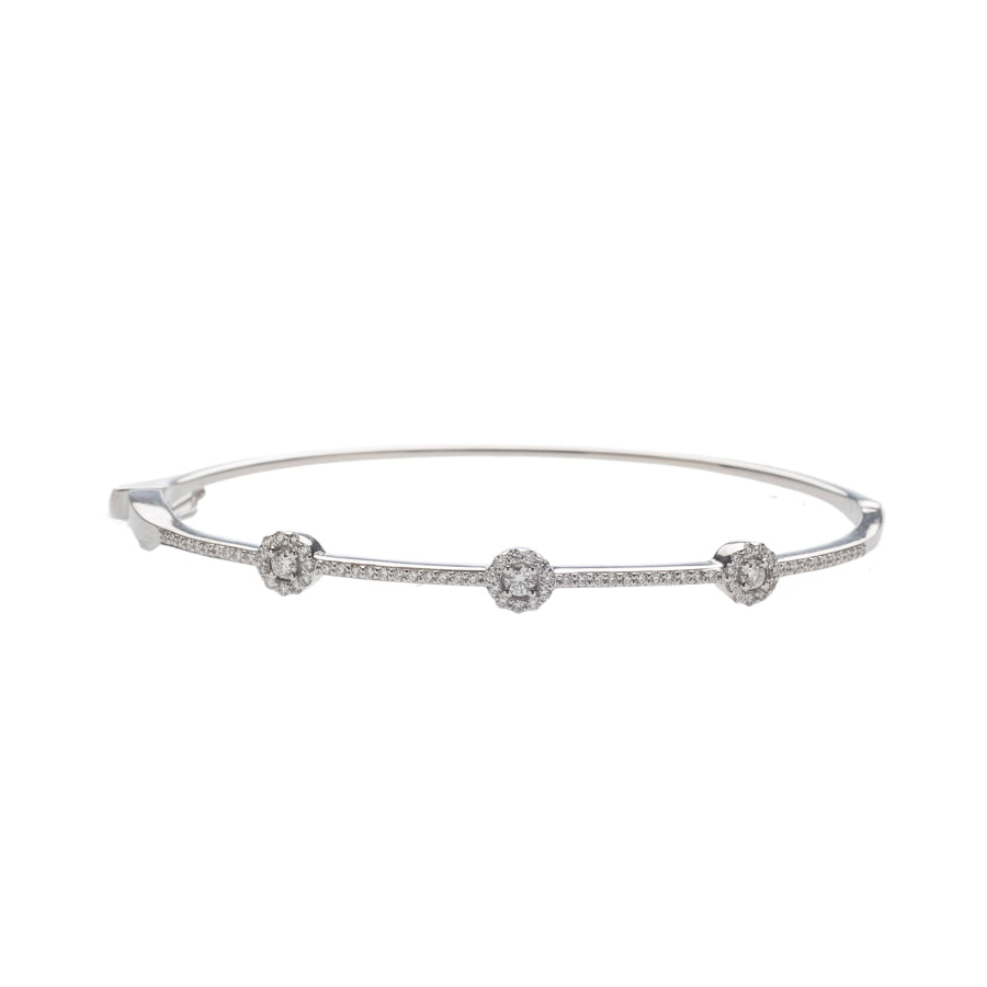 White Gold Bracelet with Diamonds