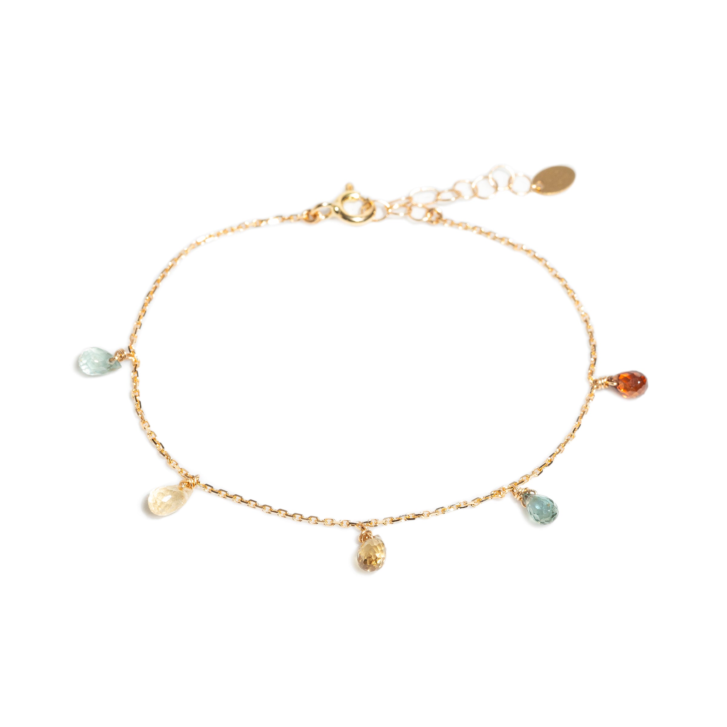 Sofia Multi-Sapphires Chain Bracelet