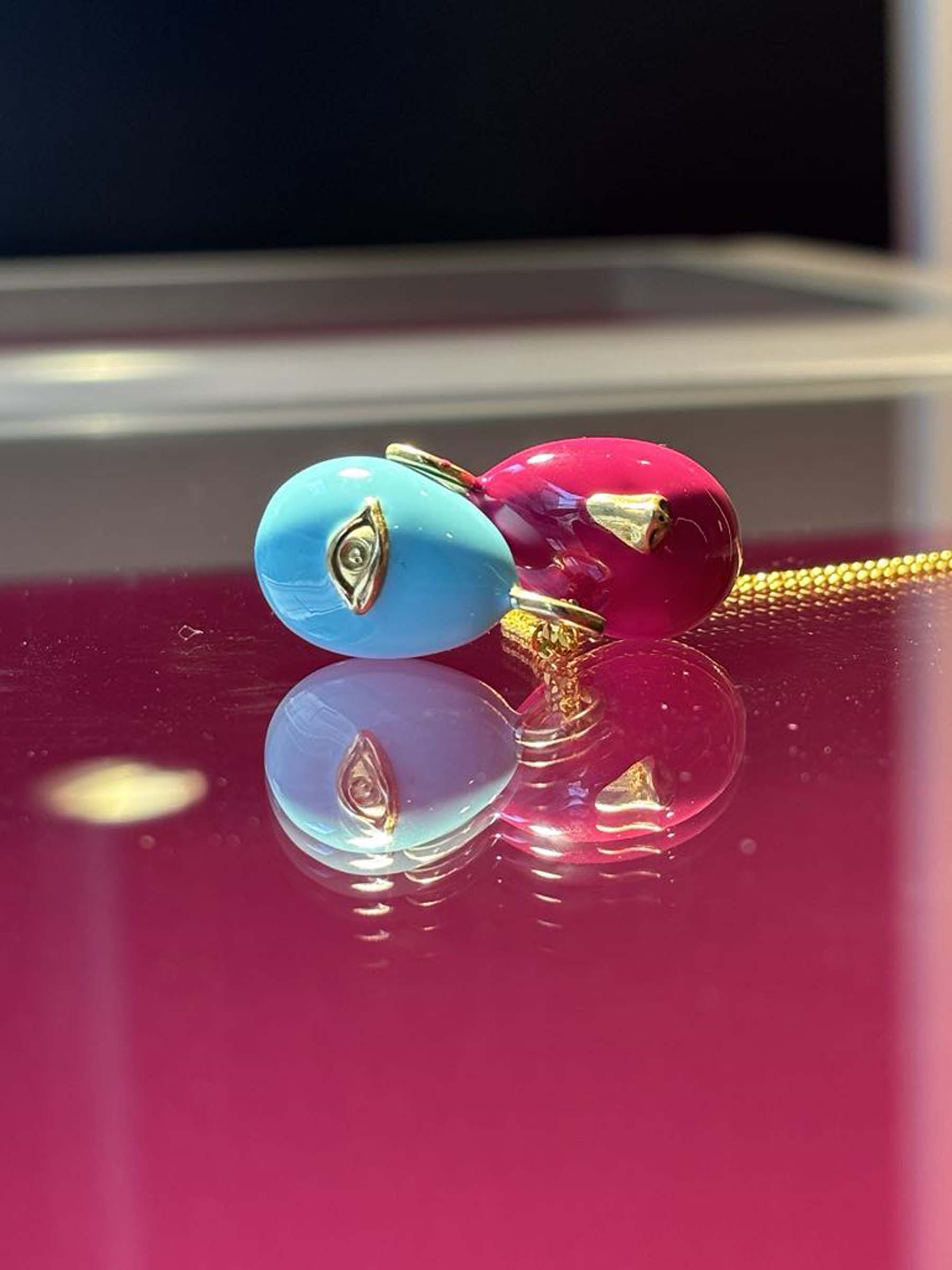 Easter Egg Pendant with Lips