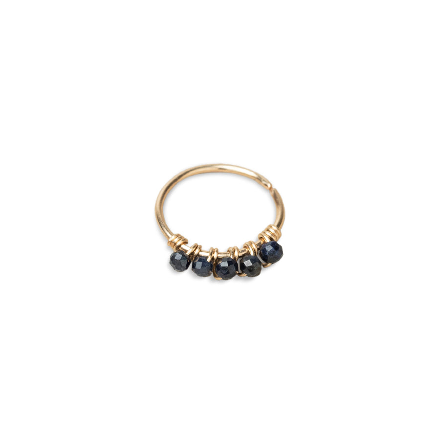 Diana Sapphire Conch Earring