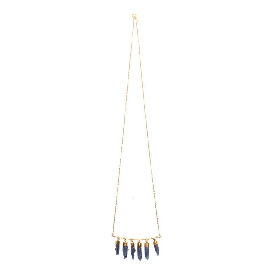 Rough Sapphire Necklace