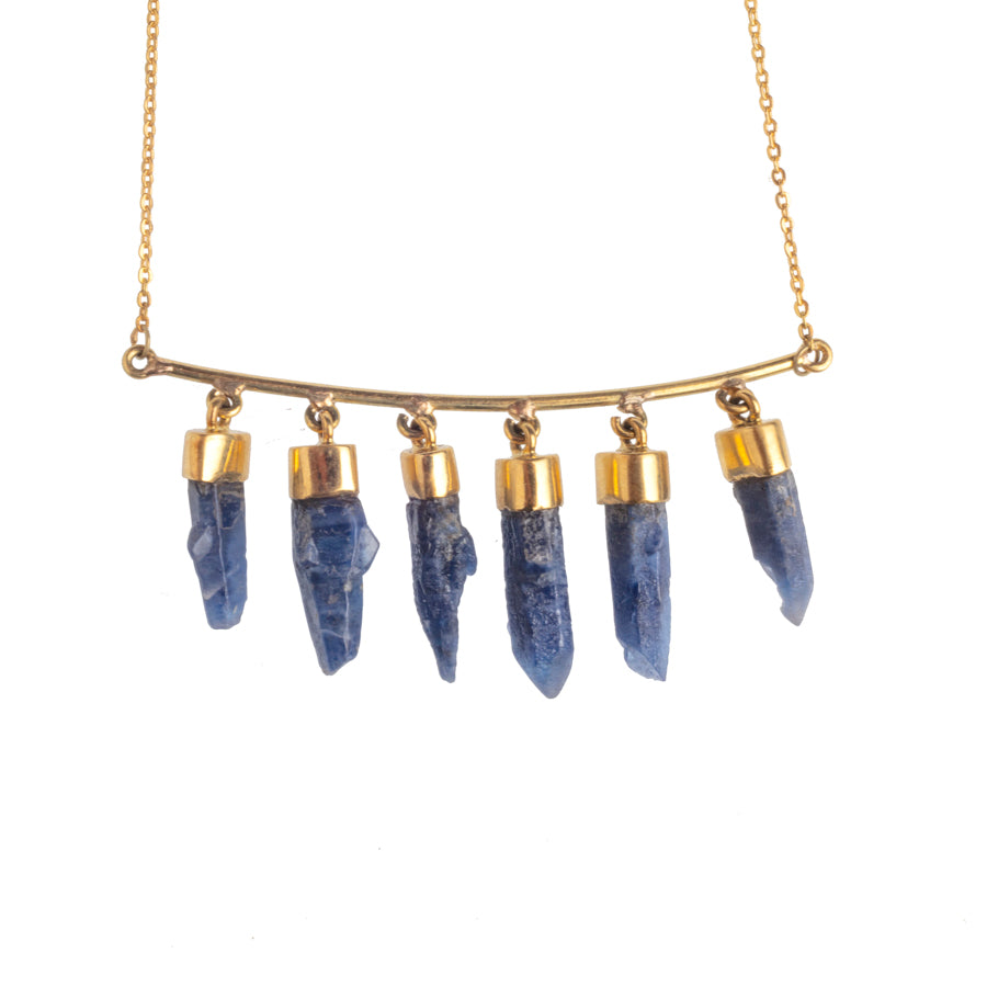 Rough Sapphire Necklace