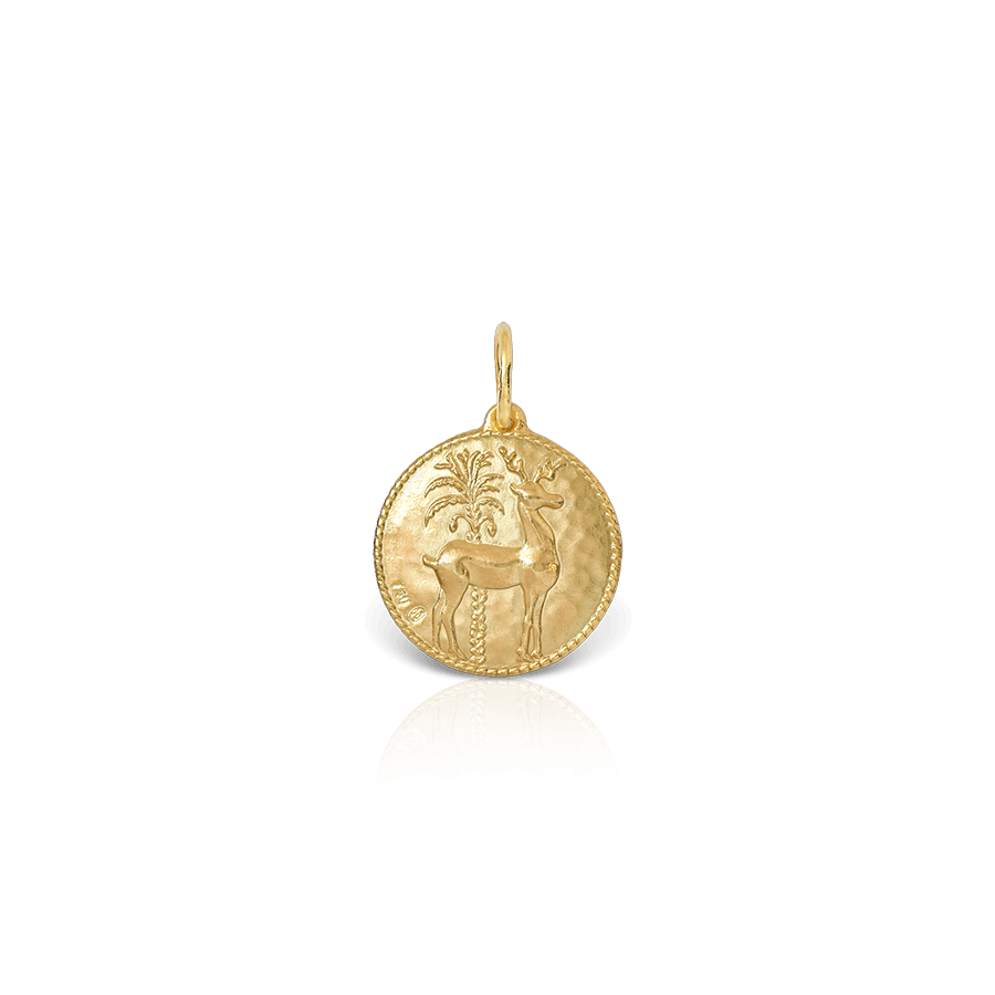 Golden Deer Pendant Ilias Lalaounis