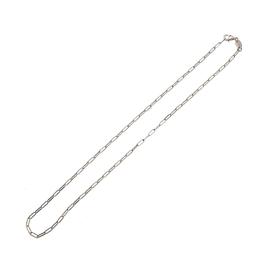 chain paper clip necklace 50cm