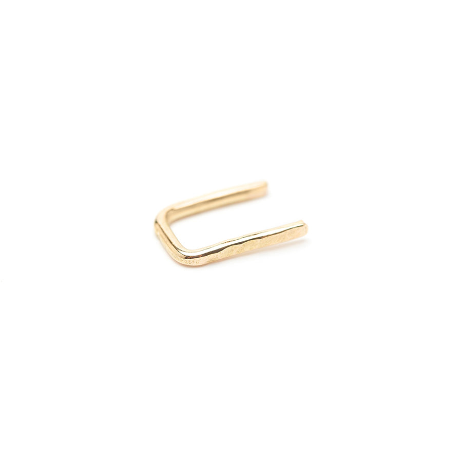 Hammered Mini Climber Earring