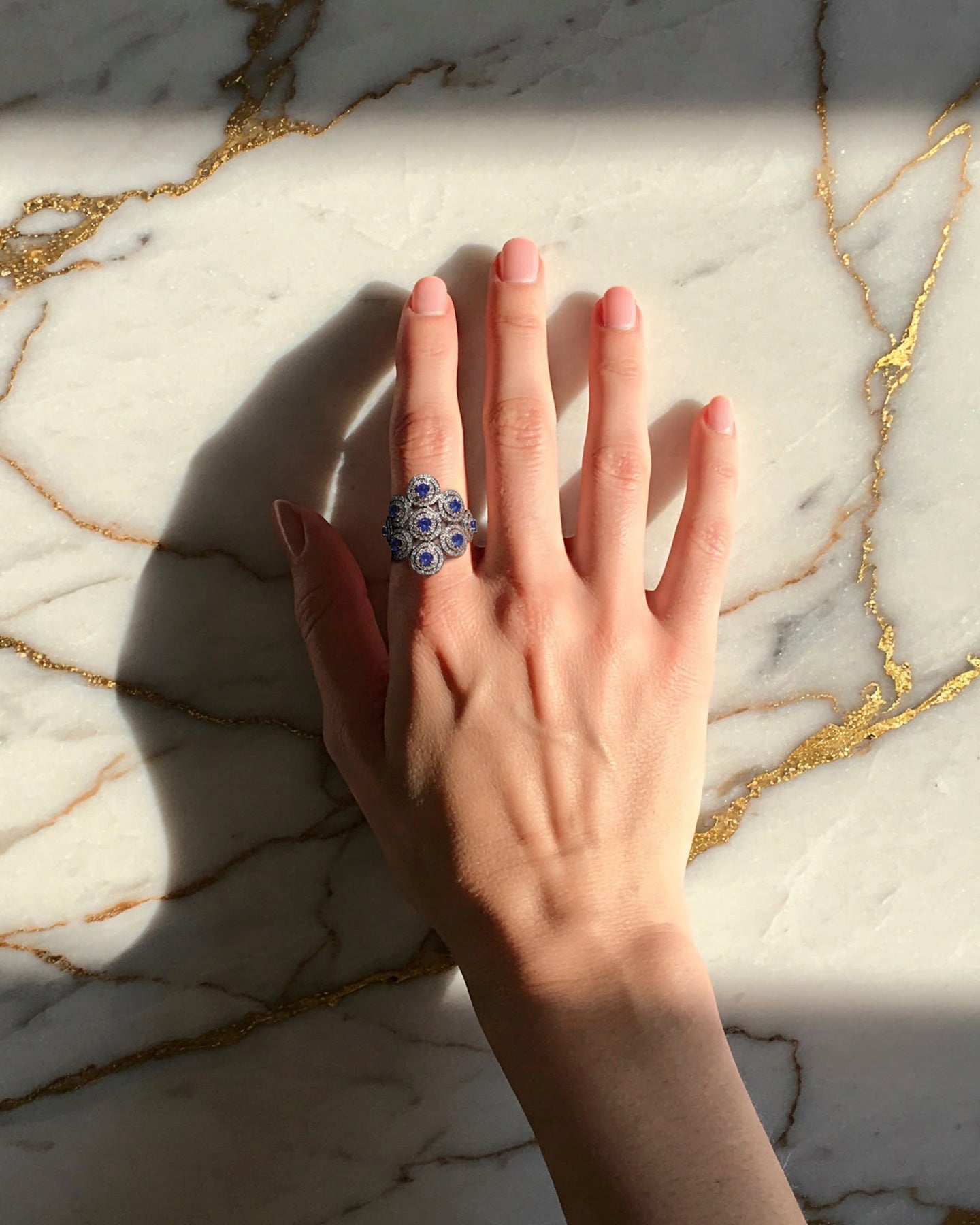 Diamond and Rubies Ring