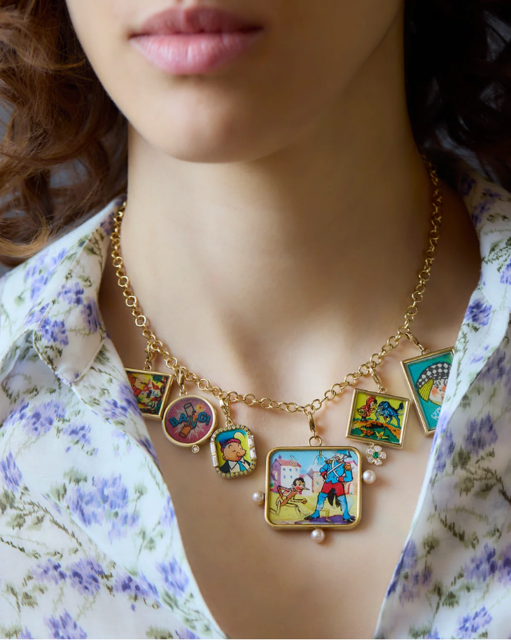 Sweet Pea Necklace