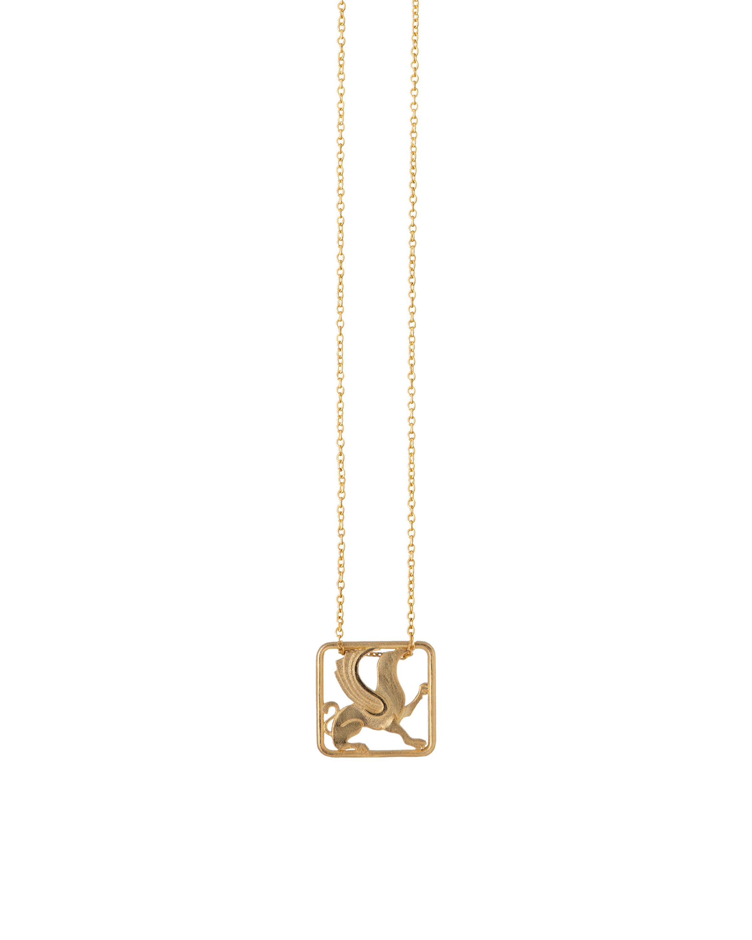 Aetoleon Silver Gold Plated Pendant