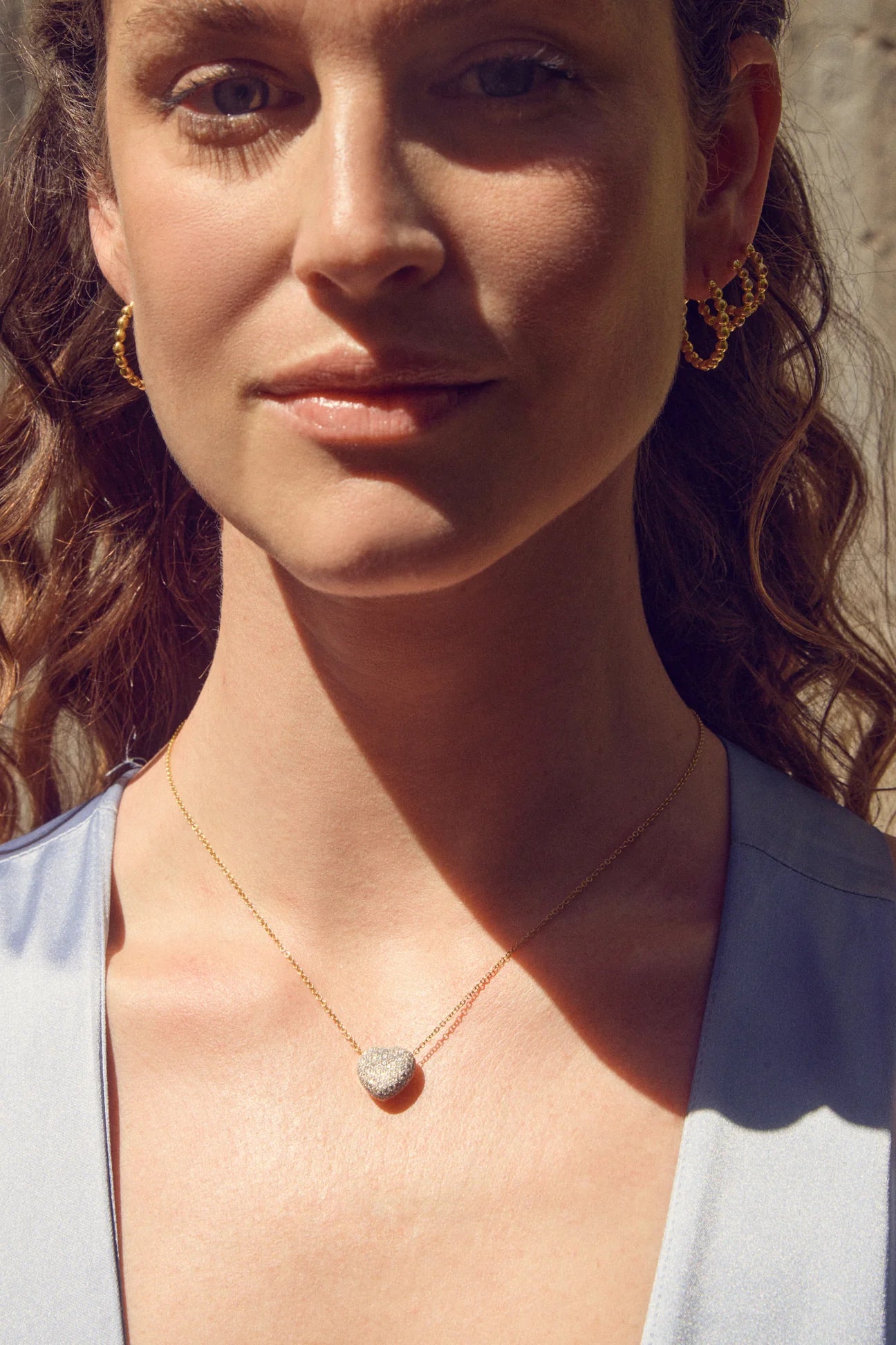 Small Demetra Hoop Earrings
