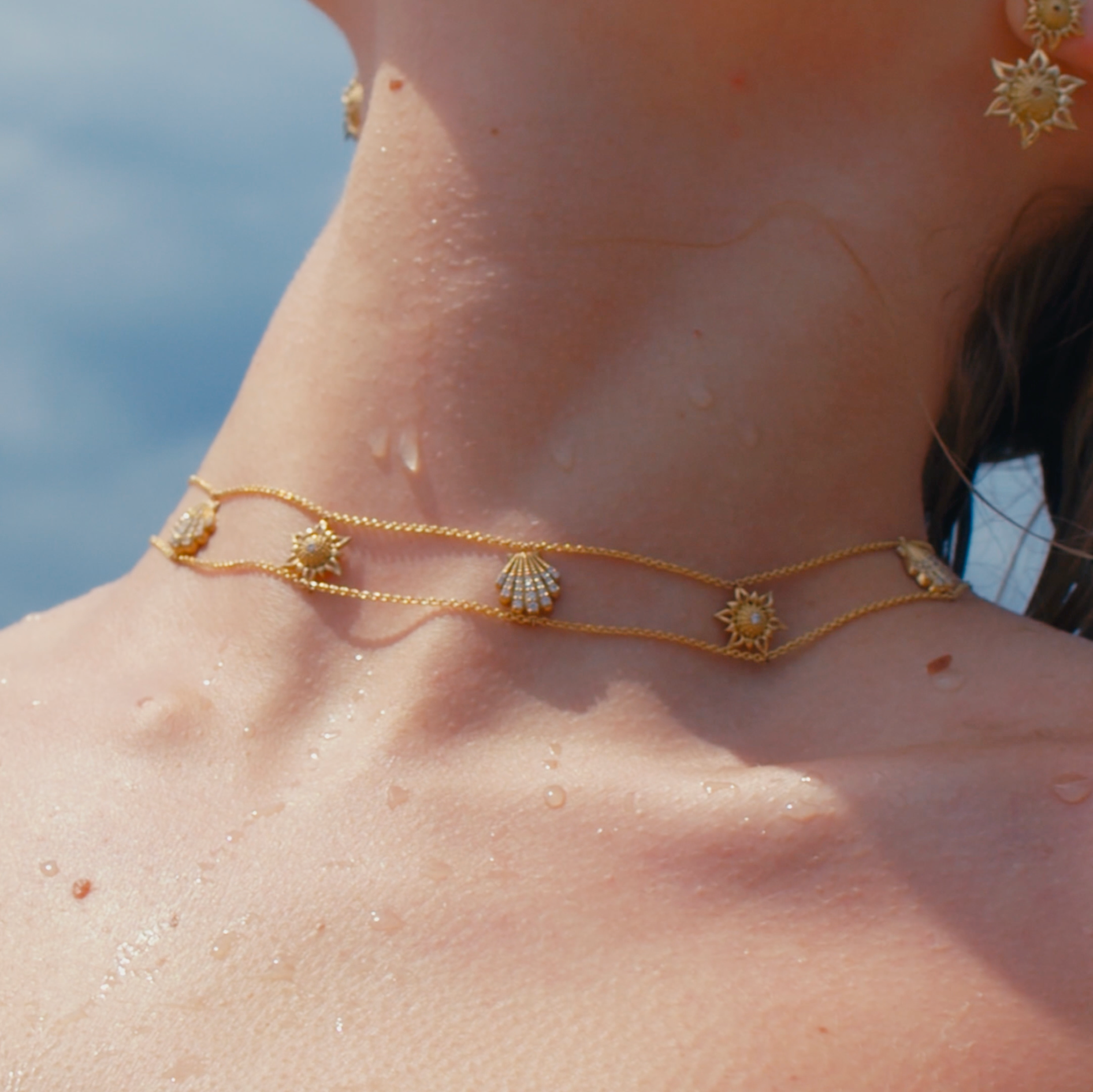 Apollo Echinus Hybrid & Shell Necklace