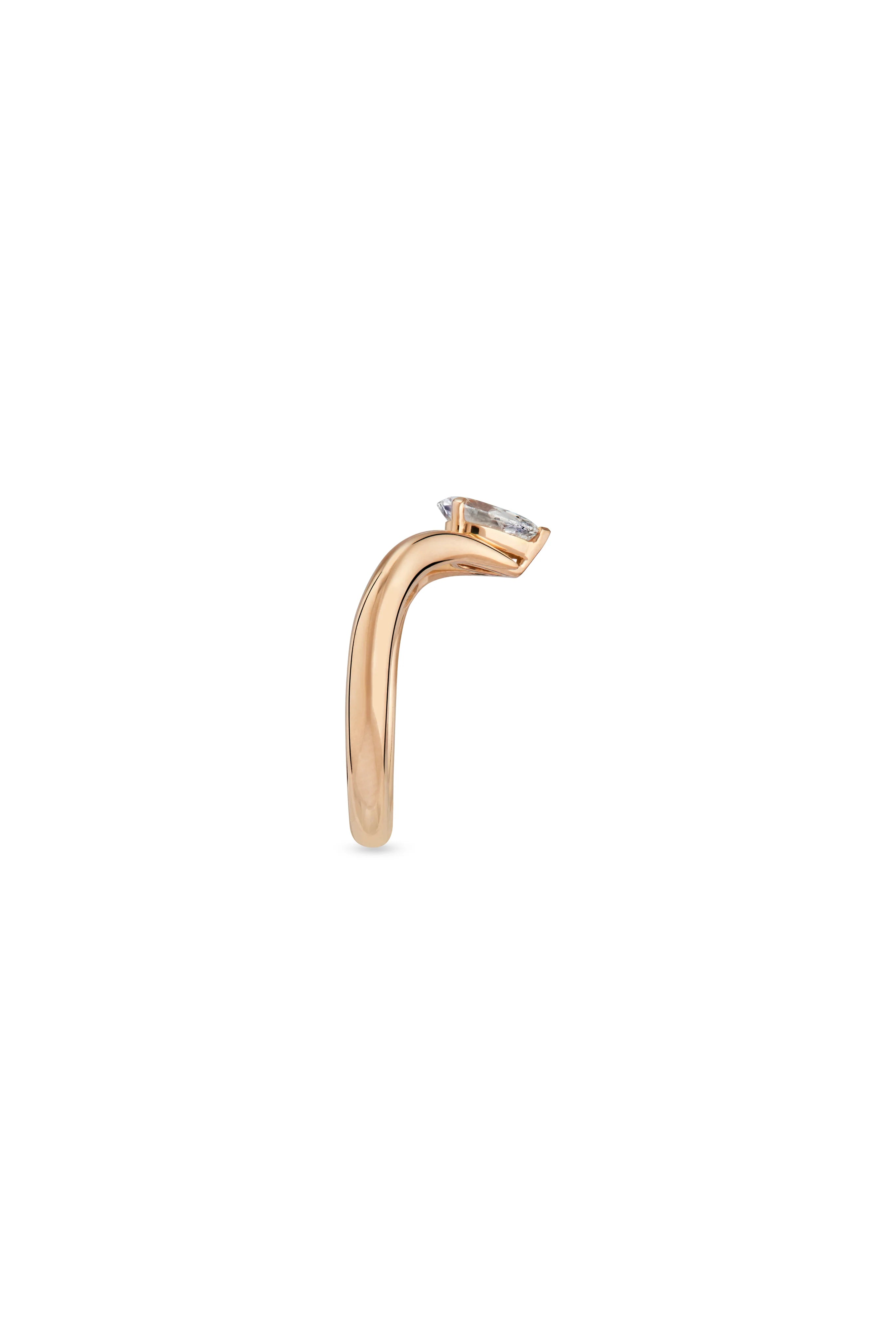 Eboris Duchess Diamond Ring Red Gold
