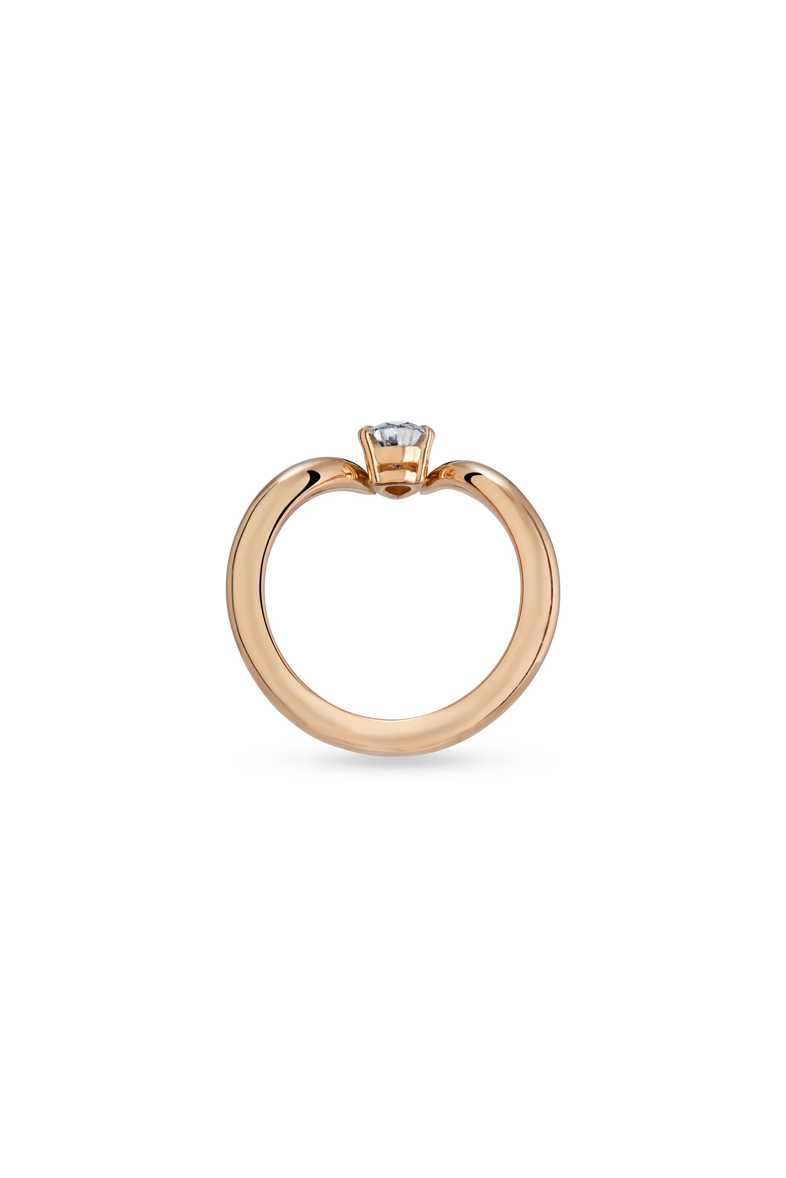 Eboris Duchess Diamond Ring Red Gold