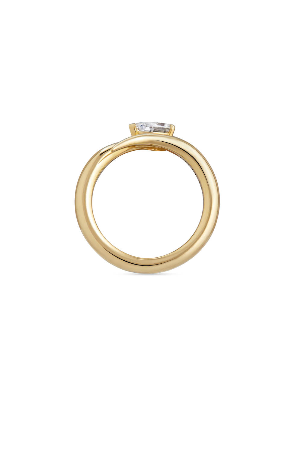 Eboris Ring Diamond Yellow Gold