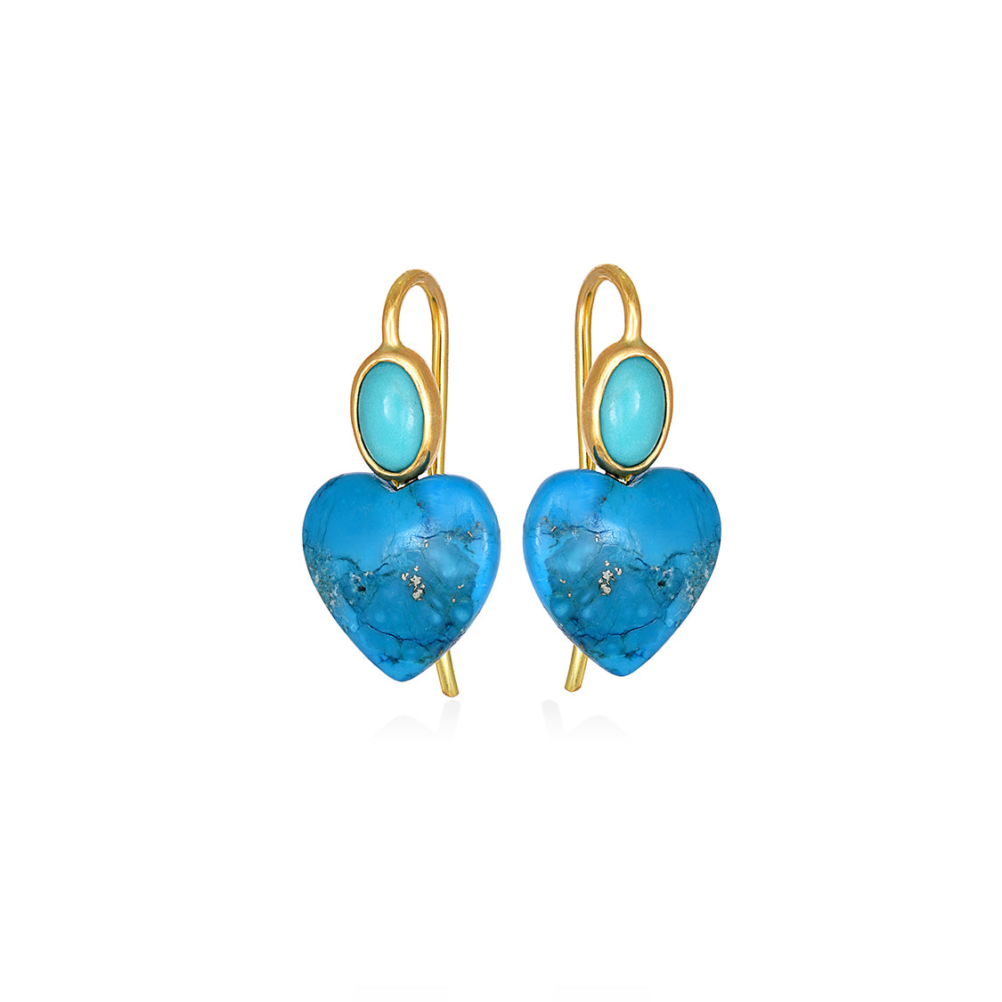 Blue Love Earrings