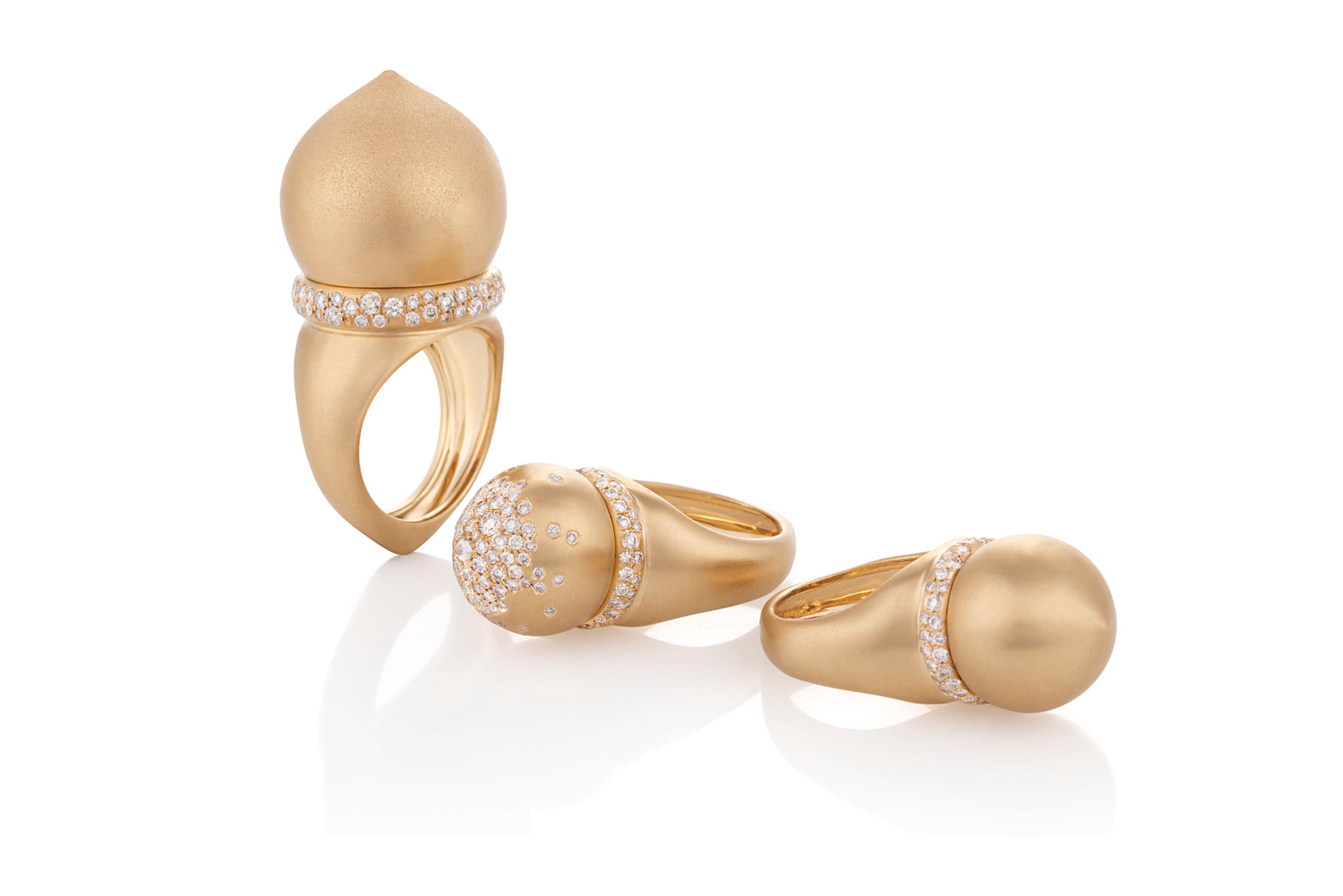 The Dome Courage Big Ring The Dome Power Small Ring Nada Ghazal