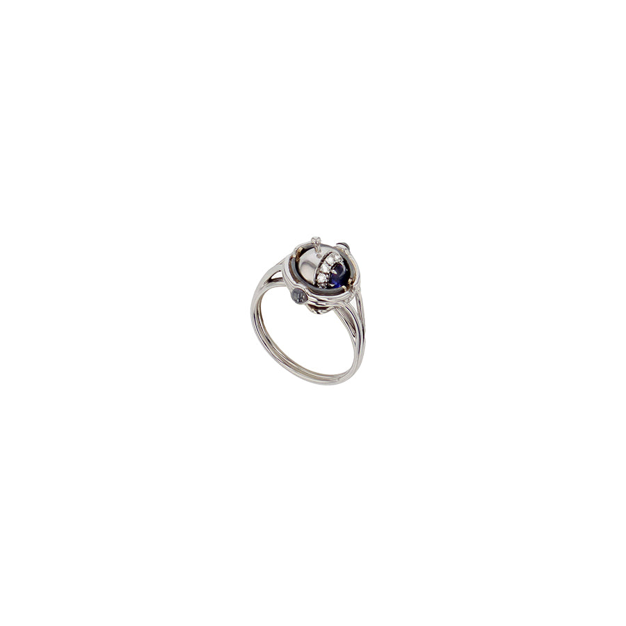 Sapphire Mira Ring Elie Top