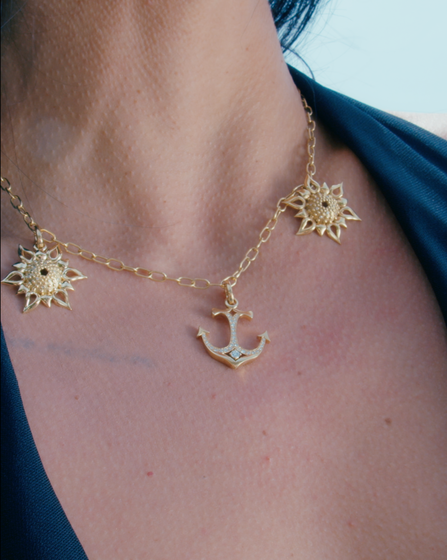 Anchor Charm Pendant