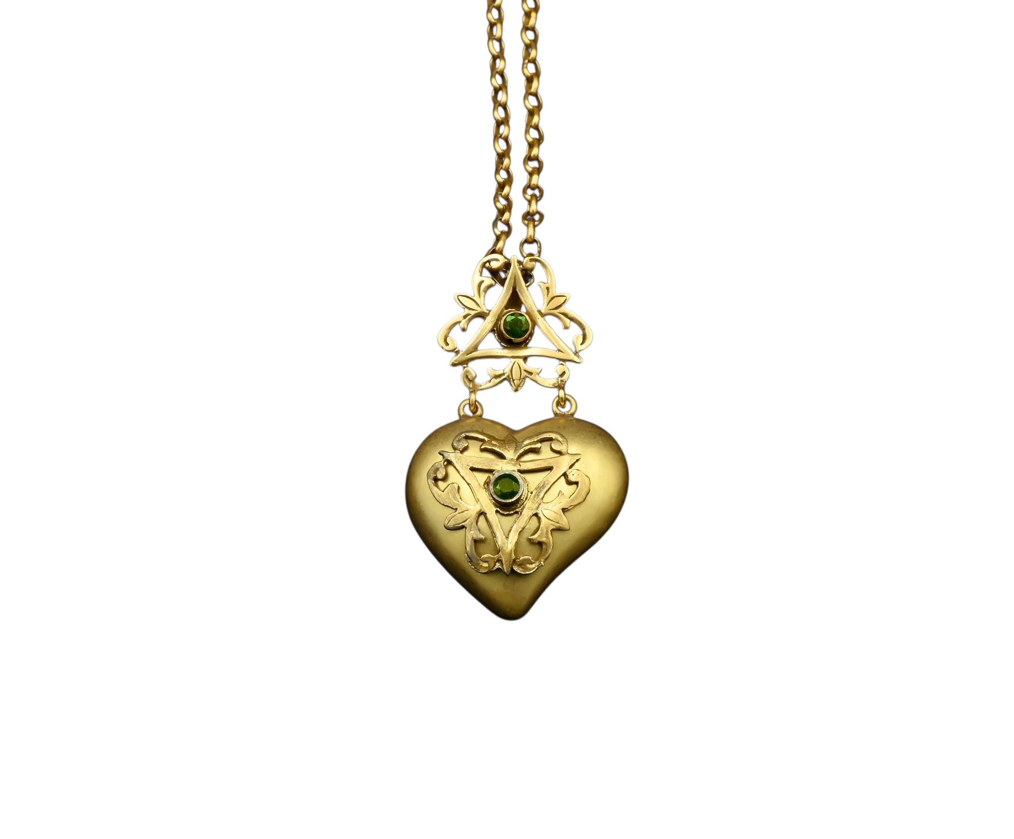Hecate Small Gold Tourmaline Necklace