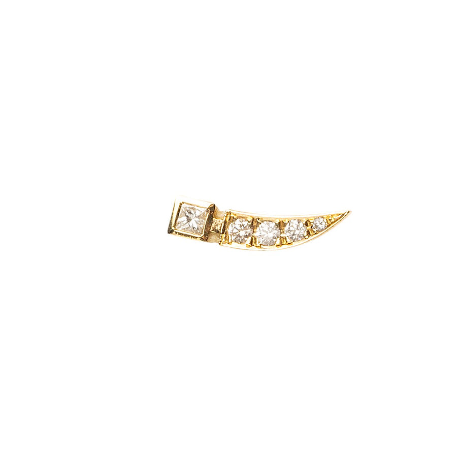 Brilliant Dagger Single Earring