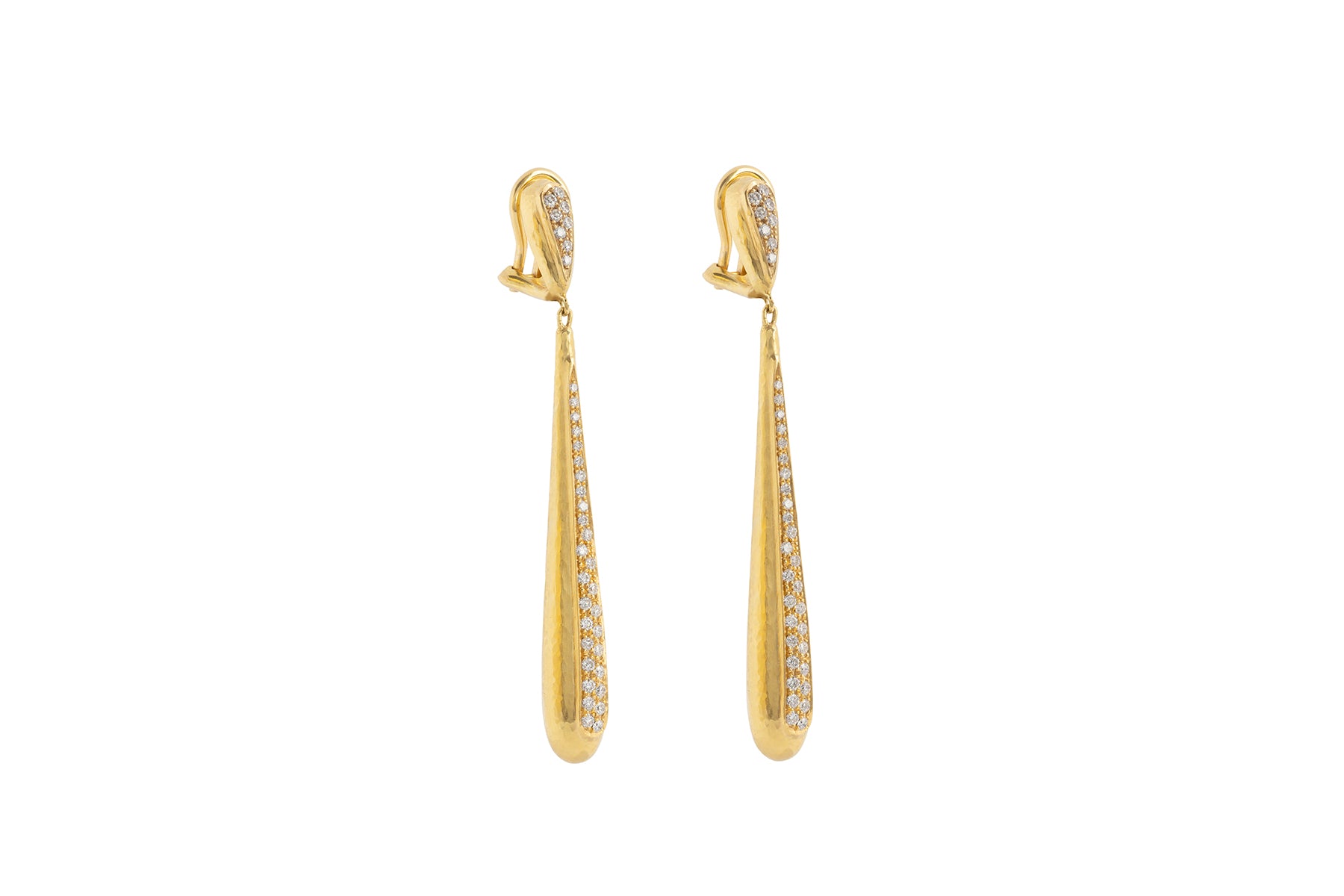 Long Drop pair of earrings