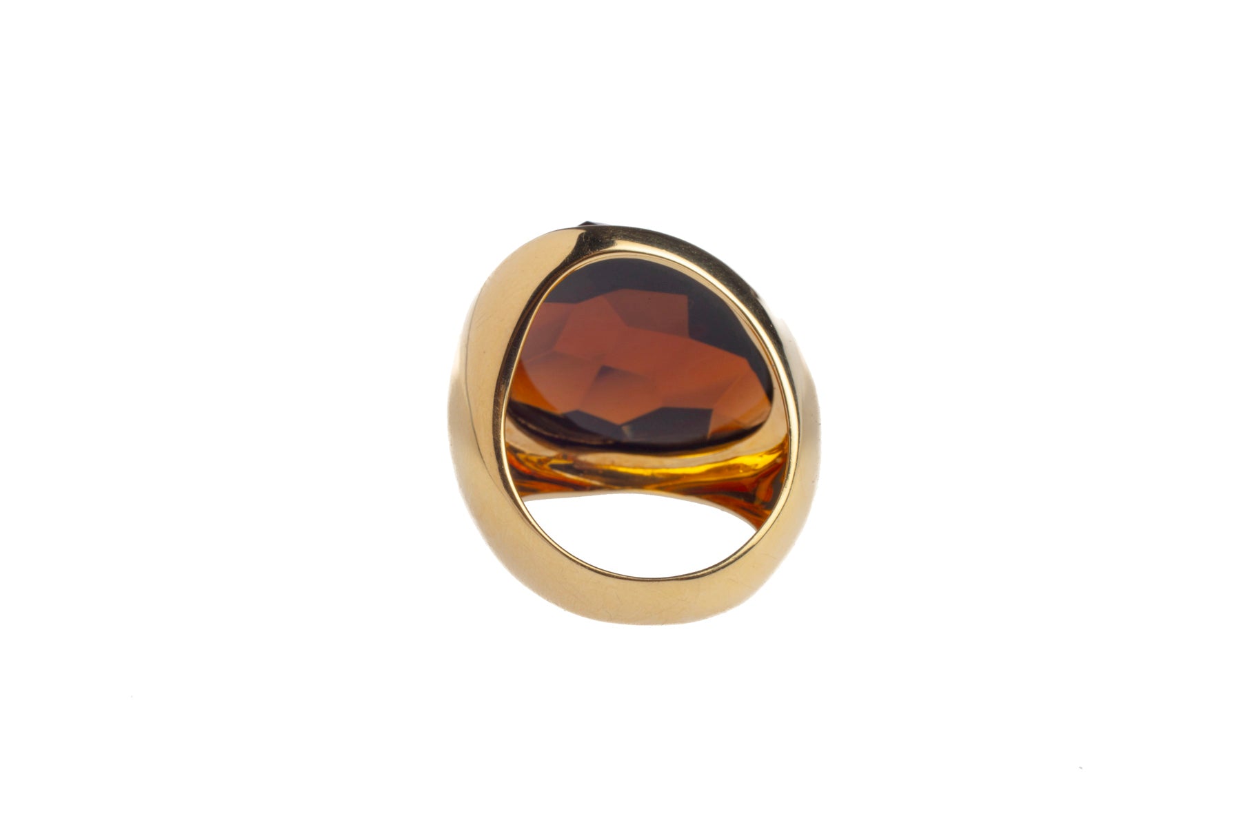 Citrine Gold Ring