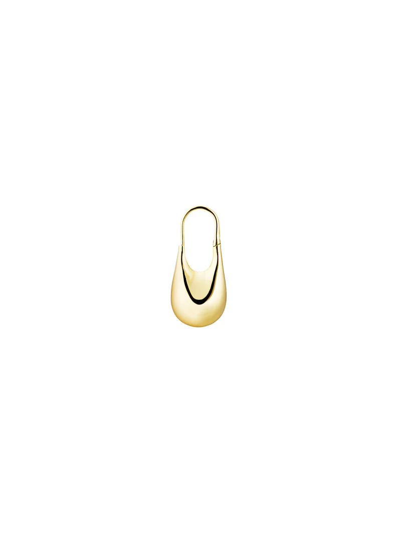 Doric Earring Small in Gold