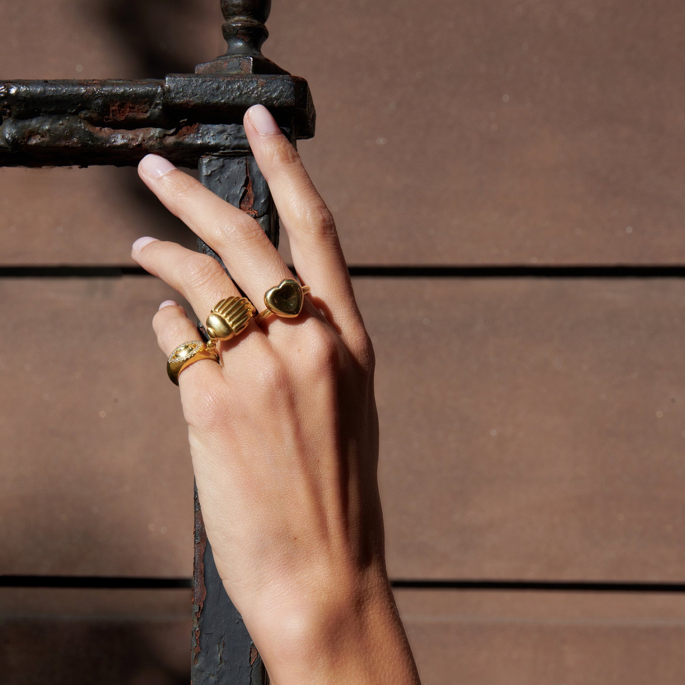 Single Agape Ring