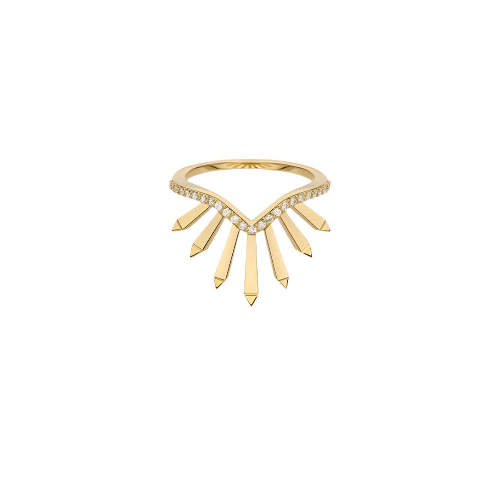Dragon Polaris Diamond Ring