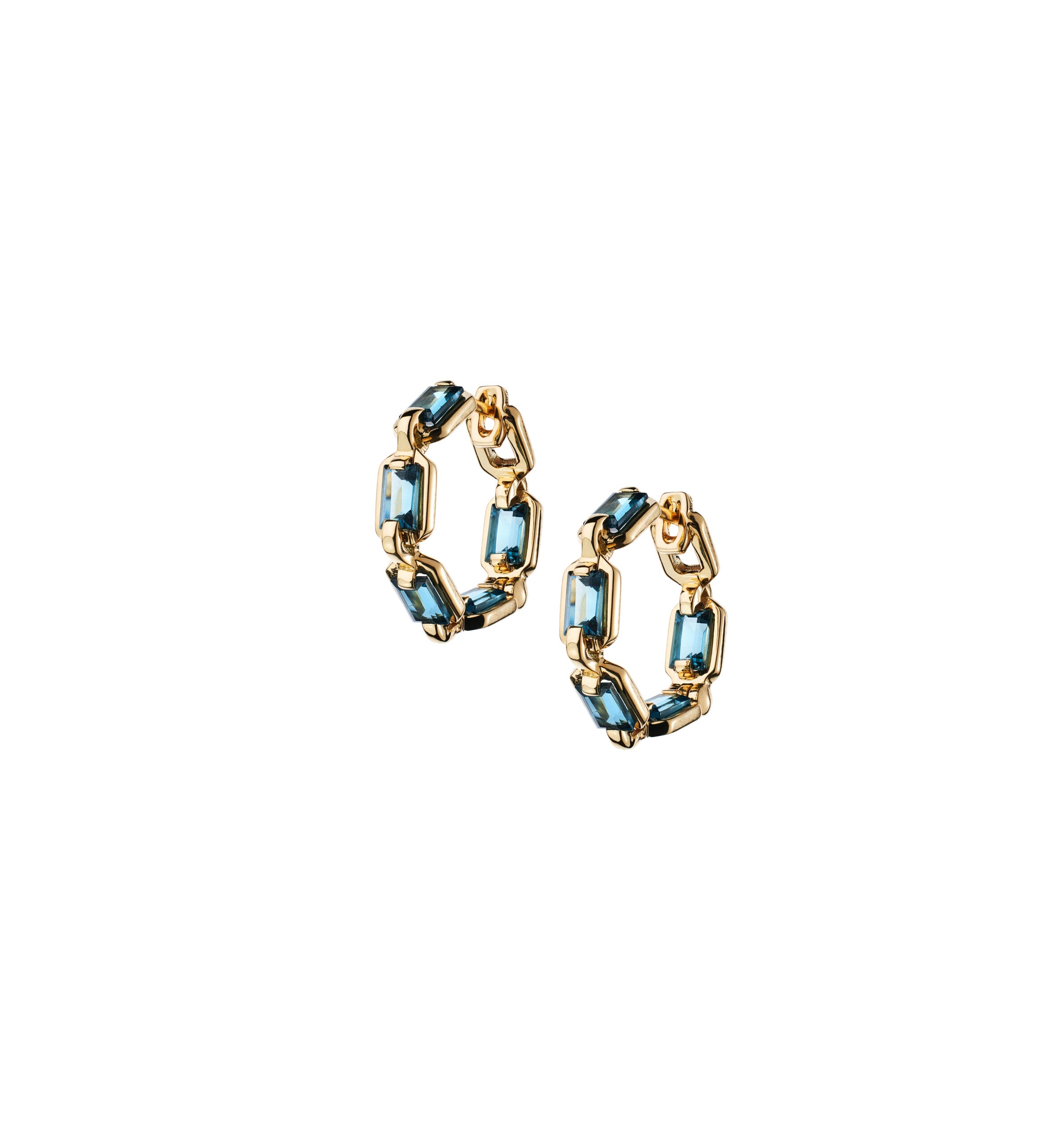 Creativity London Blue Topaz Earrings
