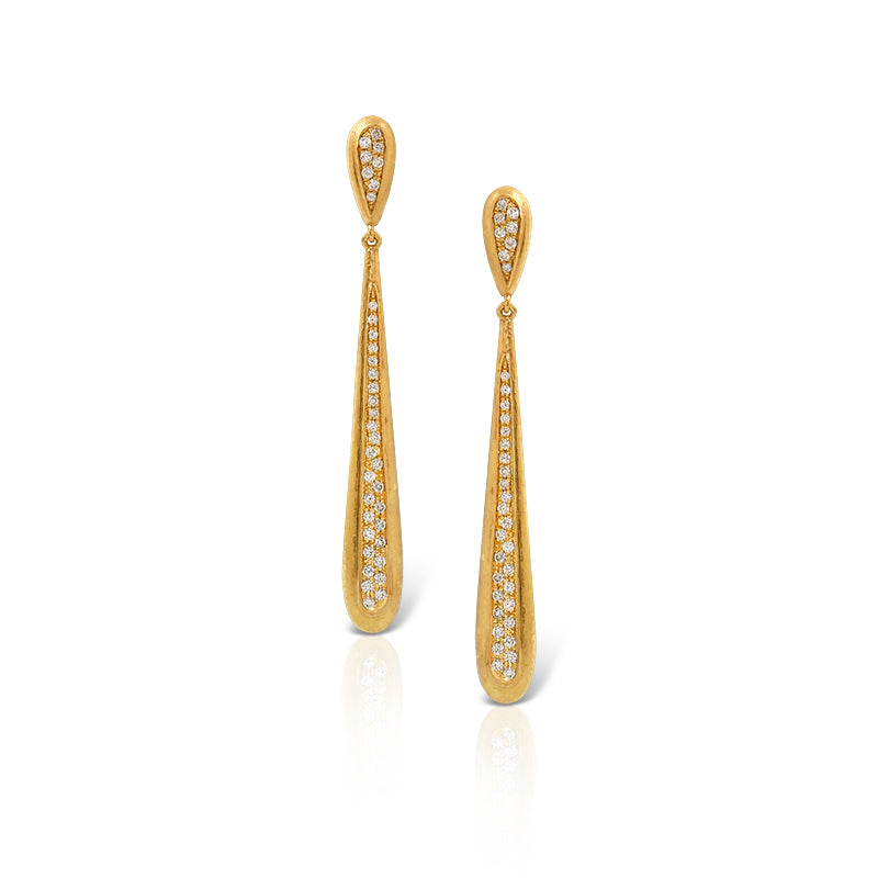 Long Drop pair of earrings