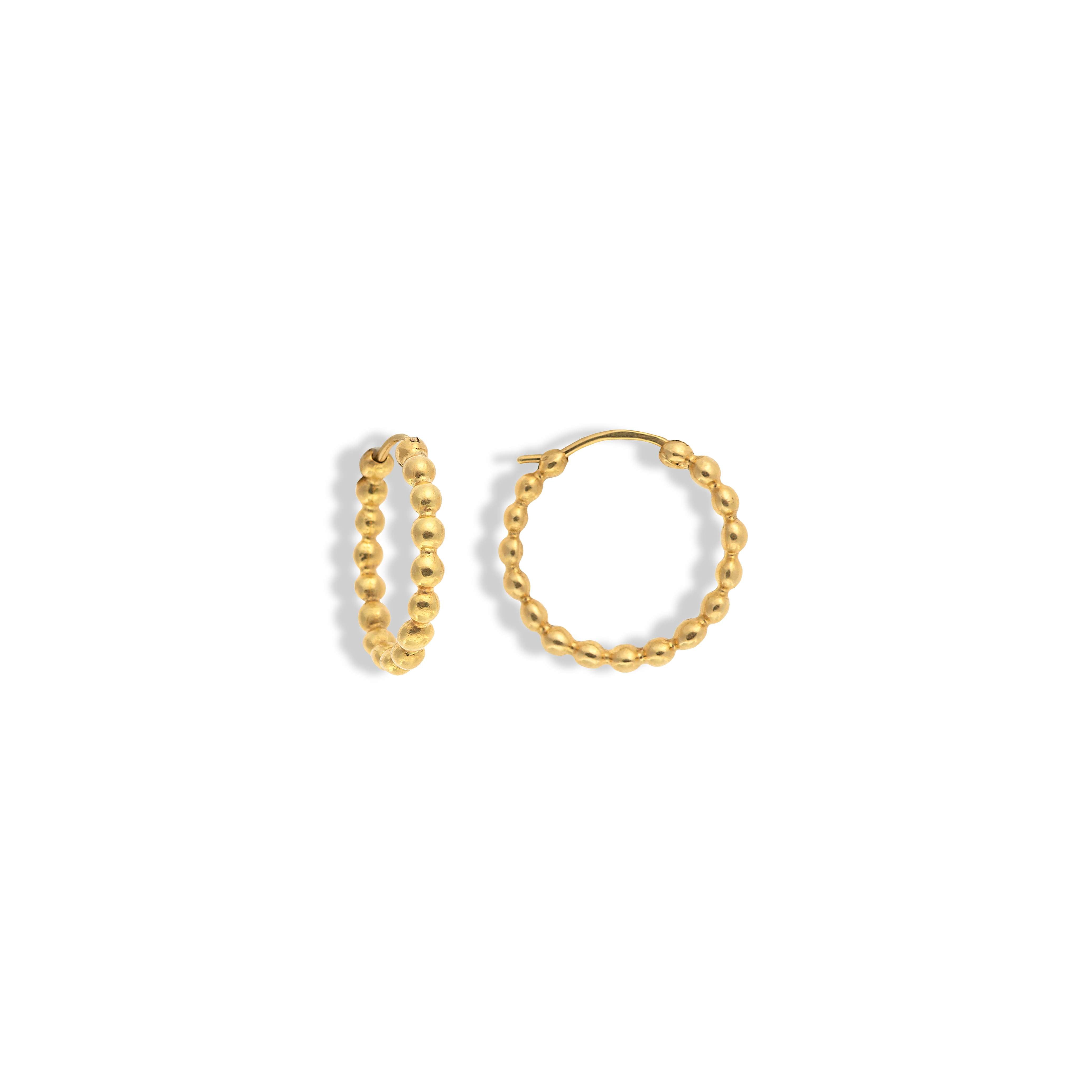 Small Demetra Hoop Earrings