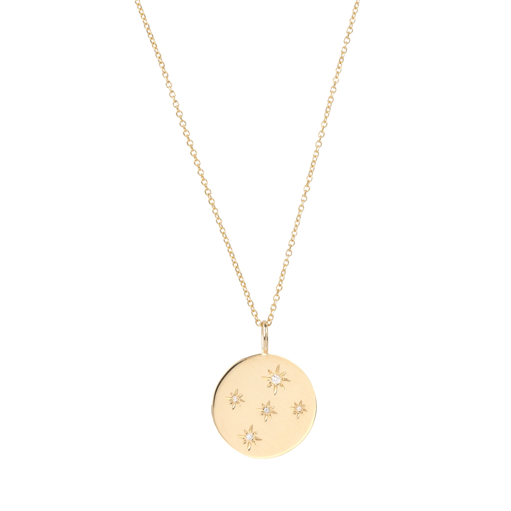 Asteria Five Diamonds Necklace Eikosi Dyo