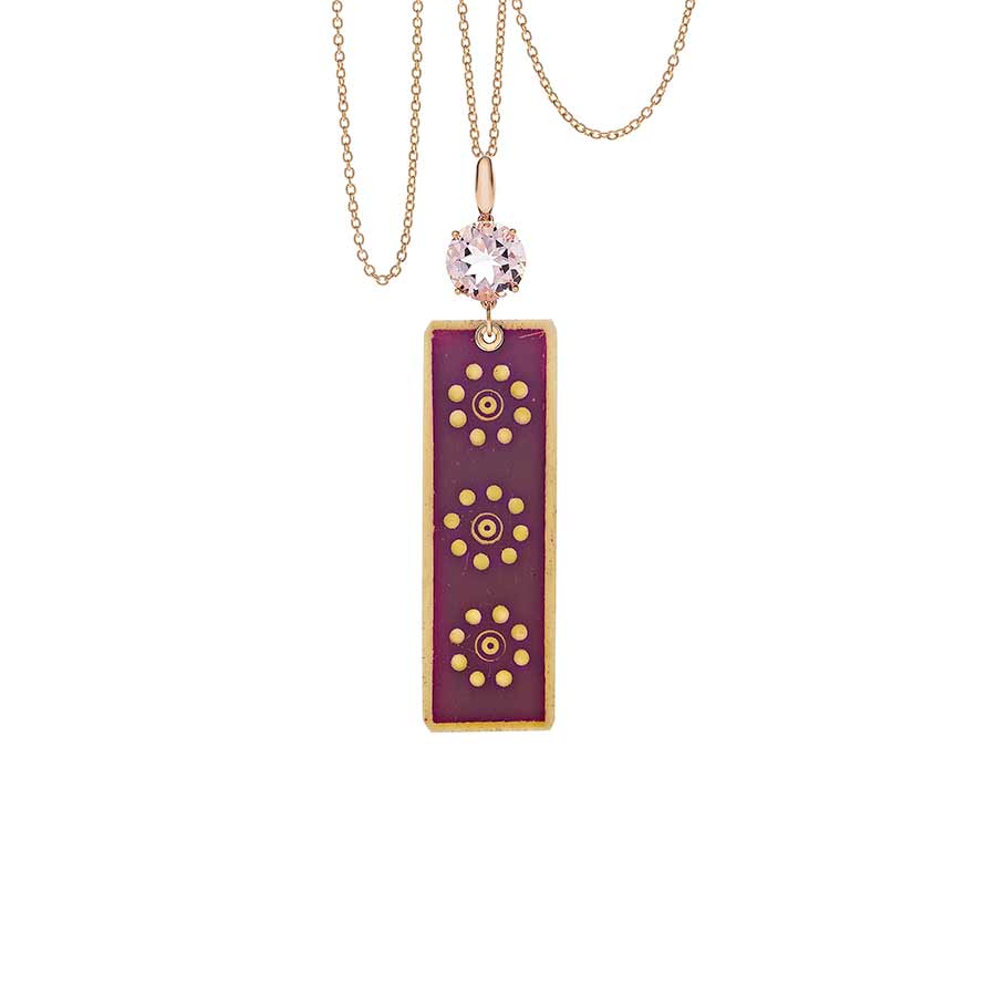 Easy Living Light Amethyst Necklace