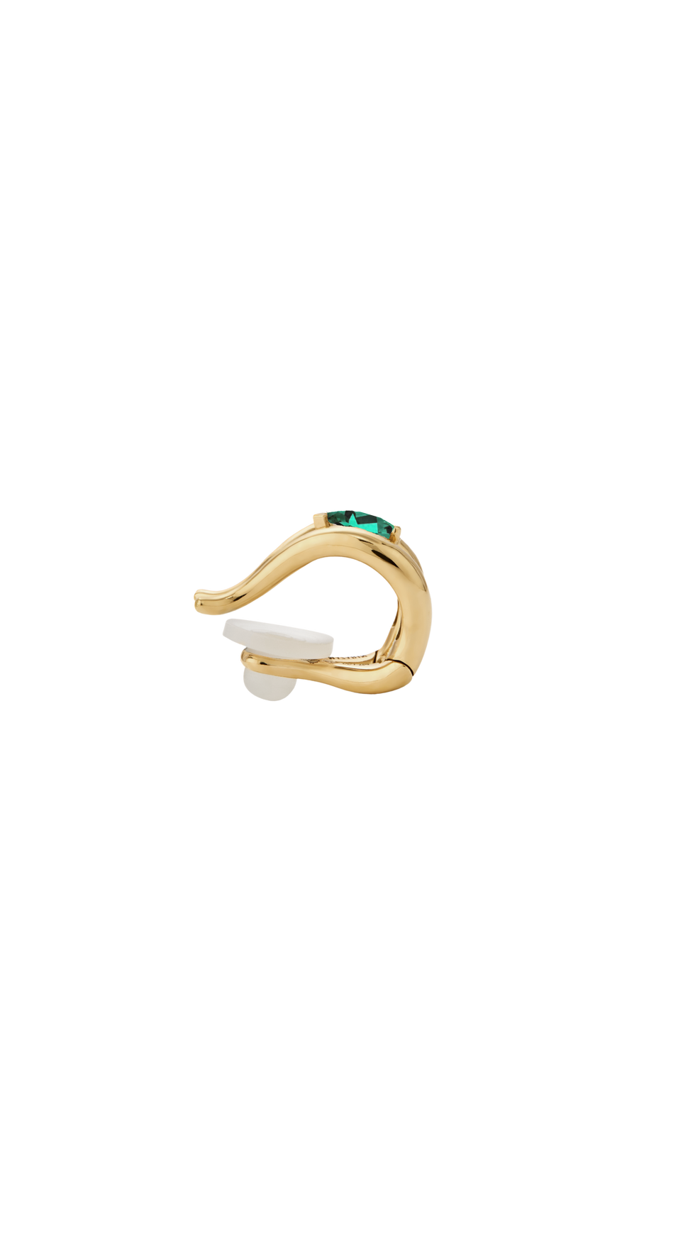 Eboris Emerald Ear Clip