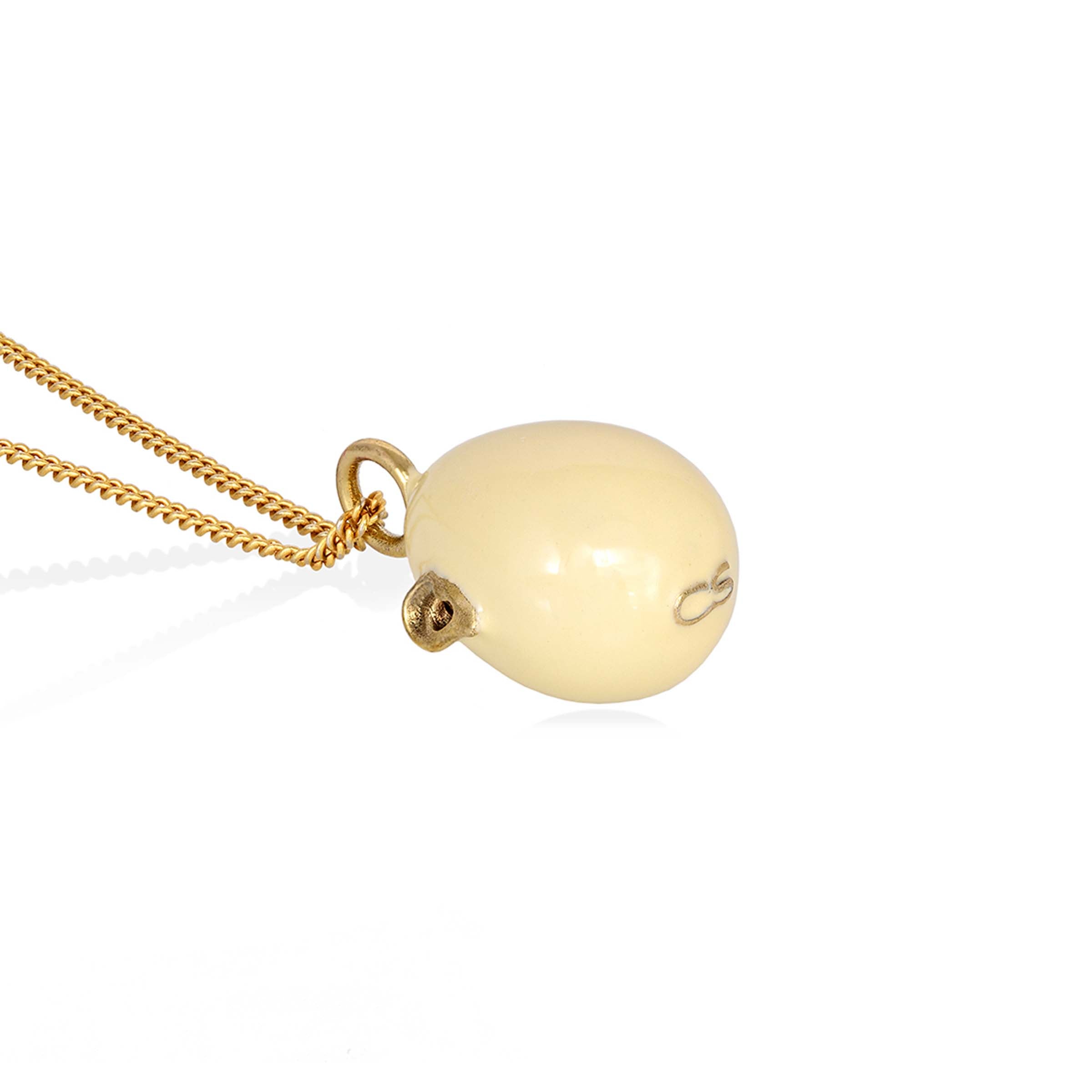 Easter Egg Pendant with Ears