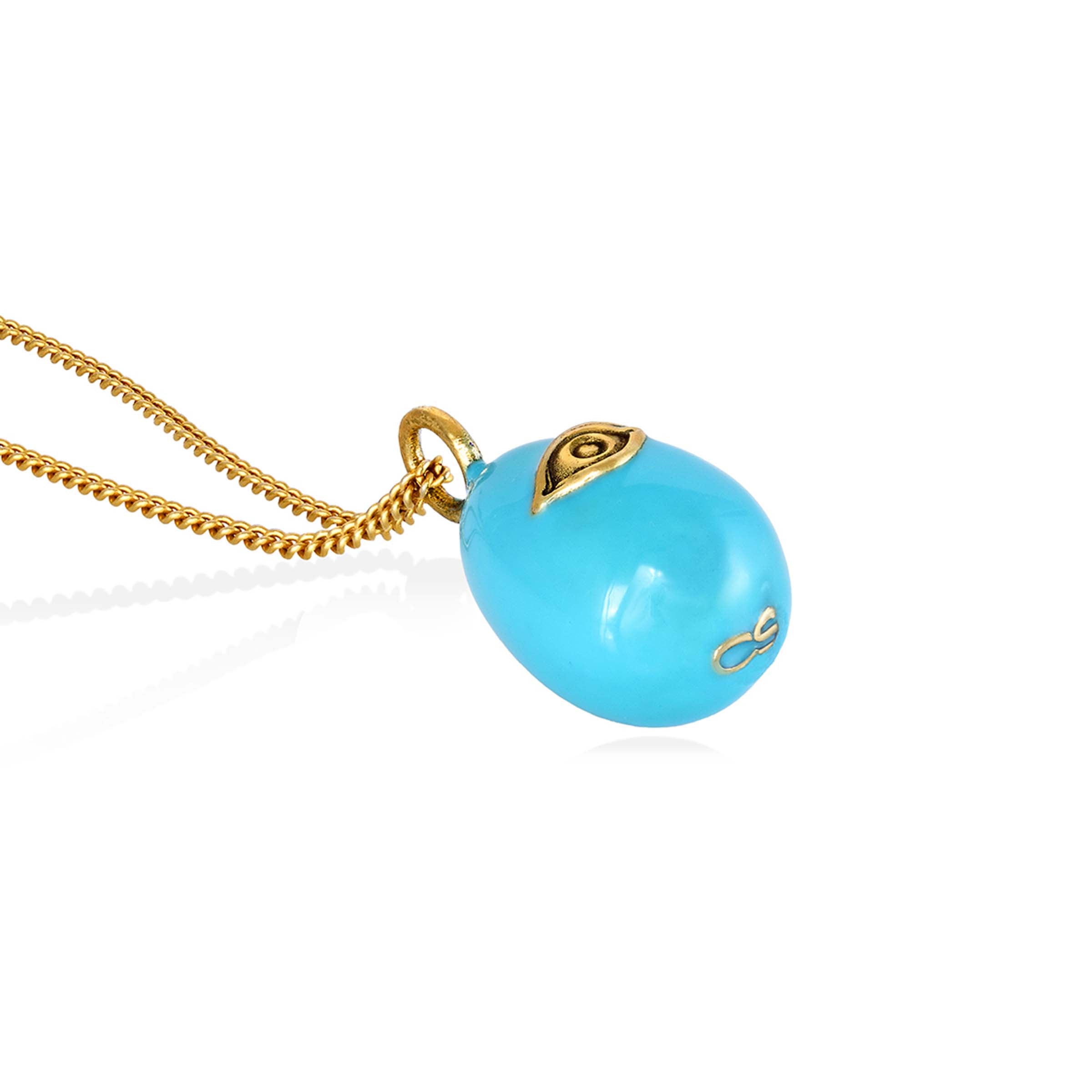 Easter Egg Pendant with Eye