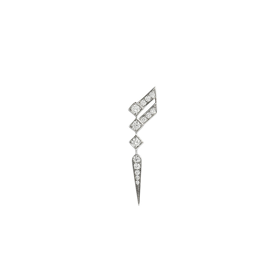 FSJ141---Earring-Stairway-wings-diamonds-&-silver---Vue-face_Fond-BLC