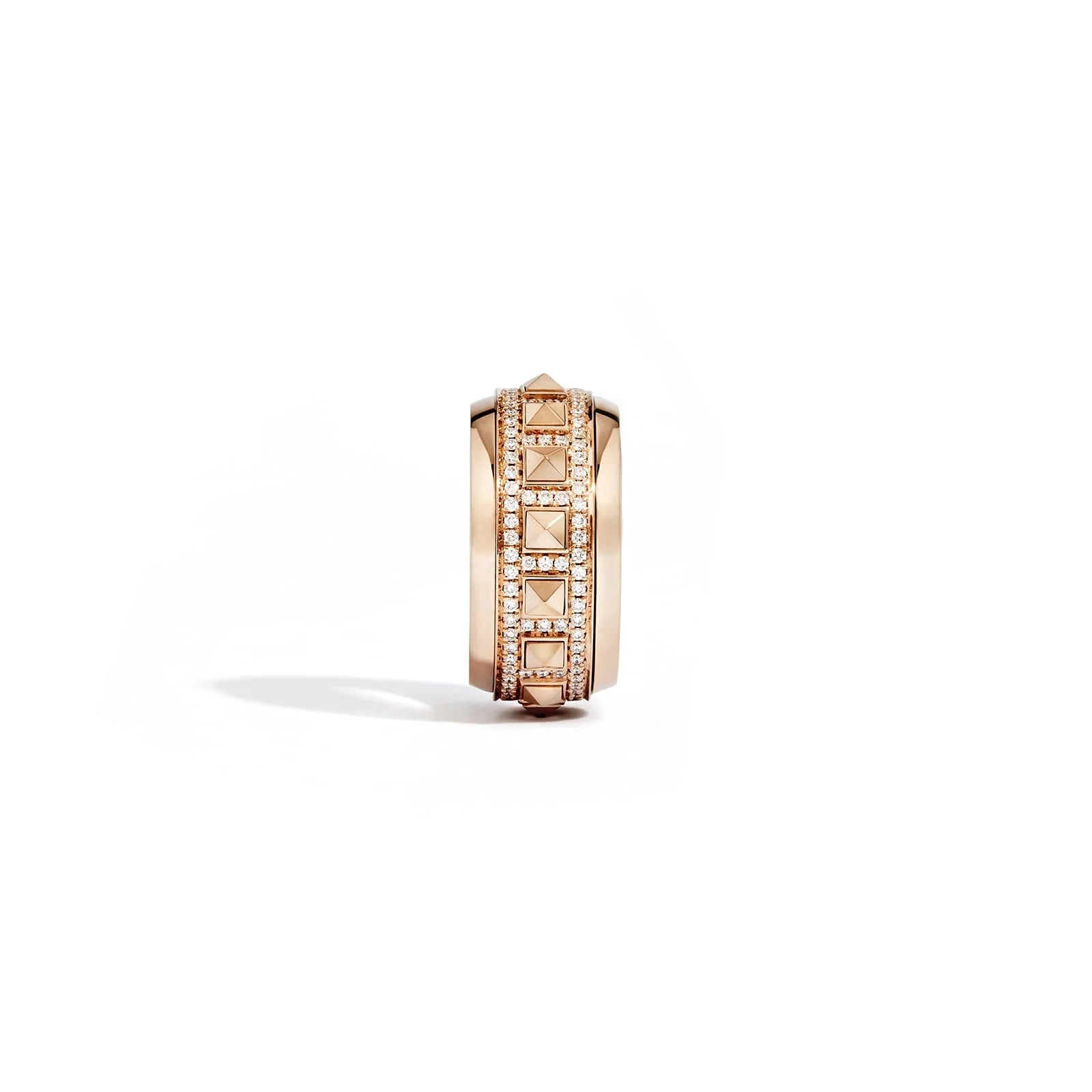 Rockaway Spinner Ring with Diamonds Statement