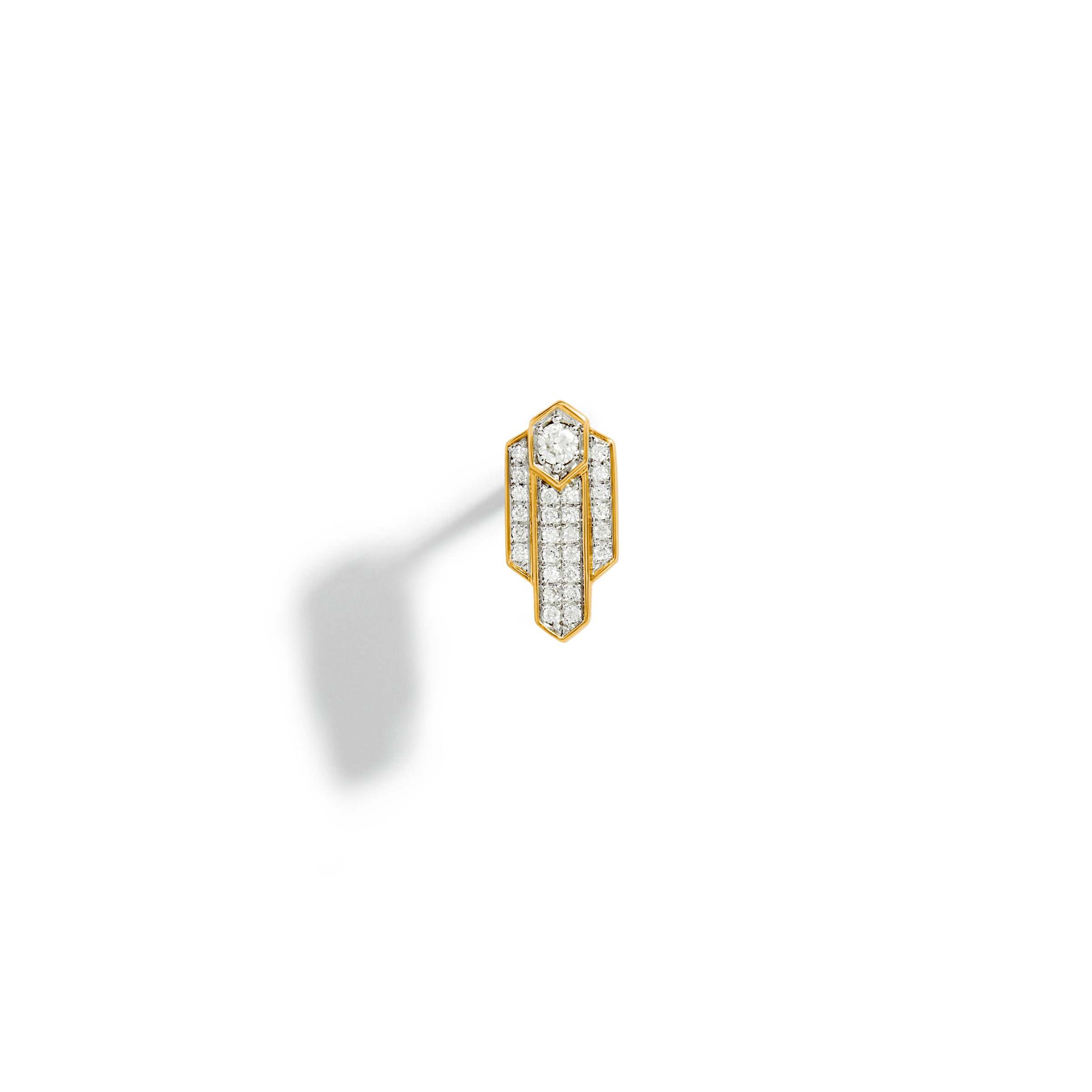 Stud Anyway Cosmic Diamonds & Yellow Gold