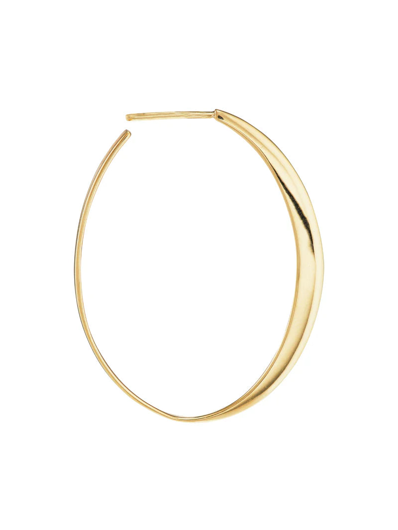 Glow Hoop Medium in Gold