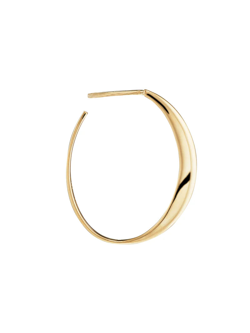 Glow Hoop Small in Gold