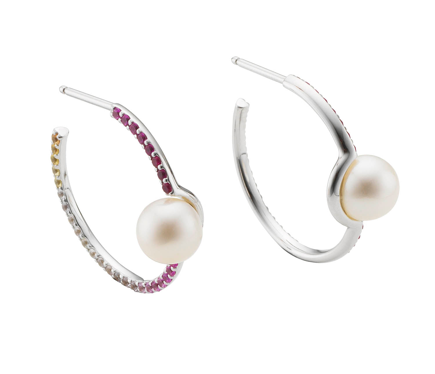 Glow Wrap Hoop earrings