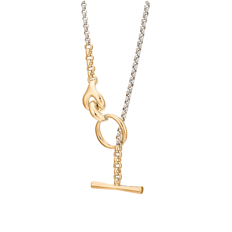 HALO_NECKLACE_18_KARATS_YELLOW_VERMEIL_RHODIUM_PLATED_STERLING_SILVER_CHARLOTTE_CHESNAIS_BO1234