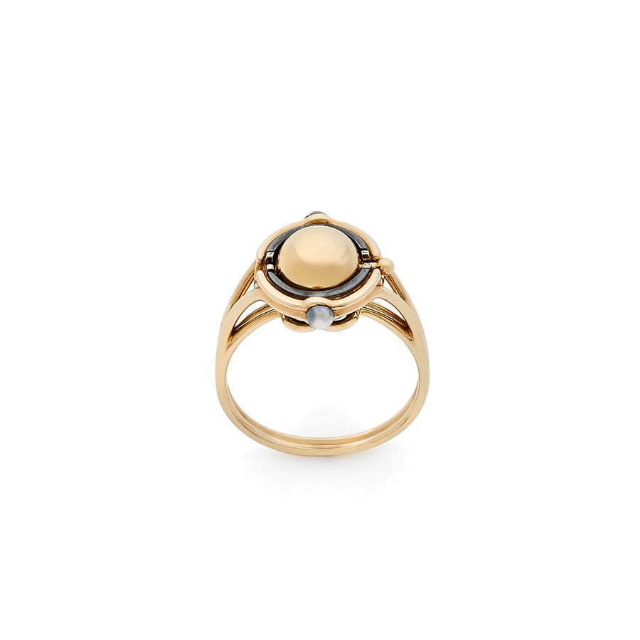 Mira Ruby Ring Elie Top