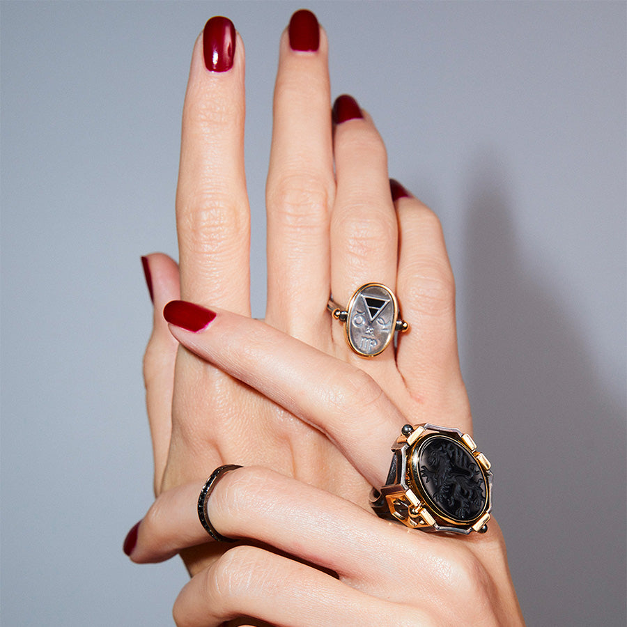 Earth 4 Elements Ring Elie Top