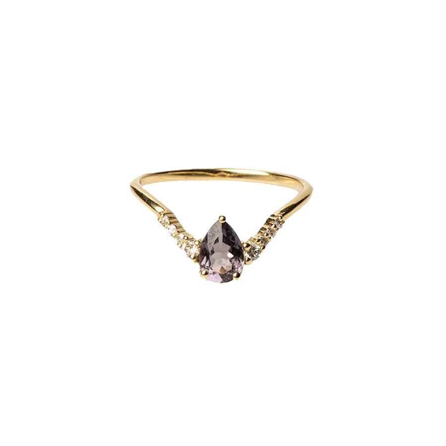 Blue Flower Ring